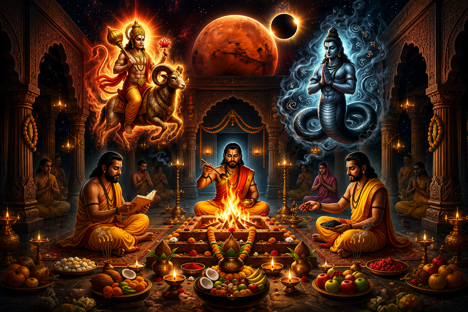 Angarak Dosh Shanti Puja