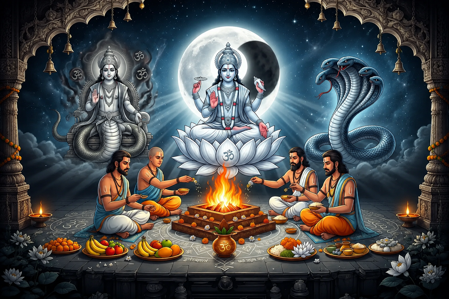 Chandra Grahan Puja