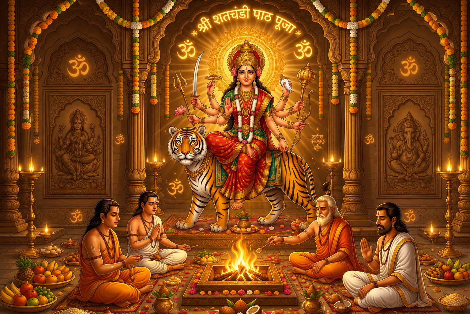 Sat Chandi Path Pooja